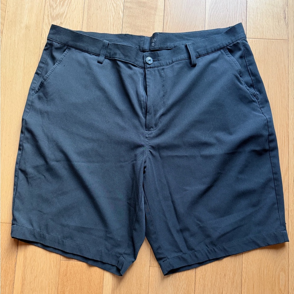 Men's 1764 Black Golf Shorts - Classic Performance 38